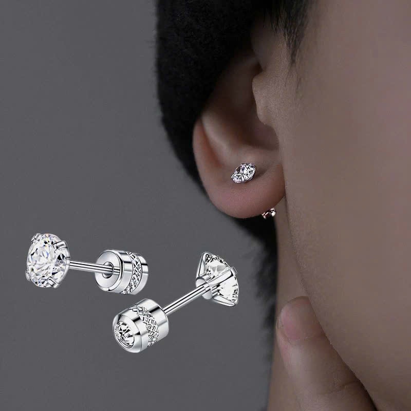 Khuyên tai thép không gỉ, titan, nam nữ unisex cá tính trẻ trung năng động