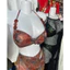 Bikini Cao Cấp 3 Món Đính Hạt, Outfit Đi Biển Nổi Bật (có ảnh thật)