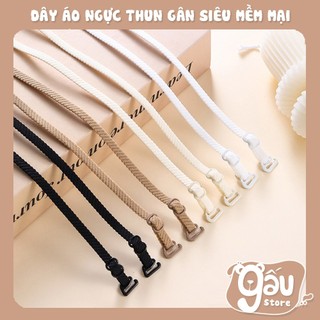 Dây Áo Ngực Thun Gân Bản Nhỏ 0.6mm Co Giãn Đàn Hồi Siêu Êm Vai, Màu Sắc Basic Phối Áo 2 Dây Tiện Lợi