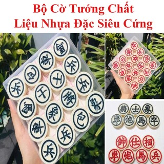 Bộ Cờ Tướng Chất Liệu Nhựa Đặc Siêu Cứng Kích Thước Bàn 43*39Cm Nhiều Màu