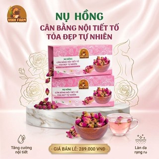 🌸 NỤ HỒNG TÂY TẠNG VINH FARM – TRÀ HOA THIÊN NHIÊN CAO CẤP 🌸