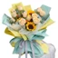 Combo 100 Tờ Giấy Gói Hoa Bóng Mờ Trơn Một Màu Khổ 58*58 Cm Không Thấm Nước Chống Nhăn Handmade DUHA 016