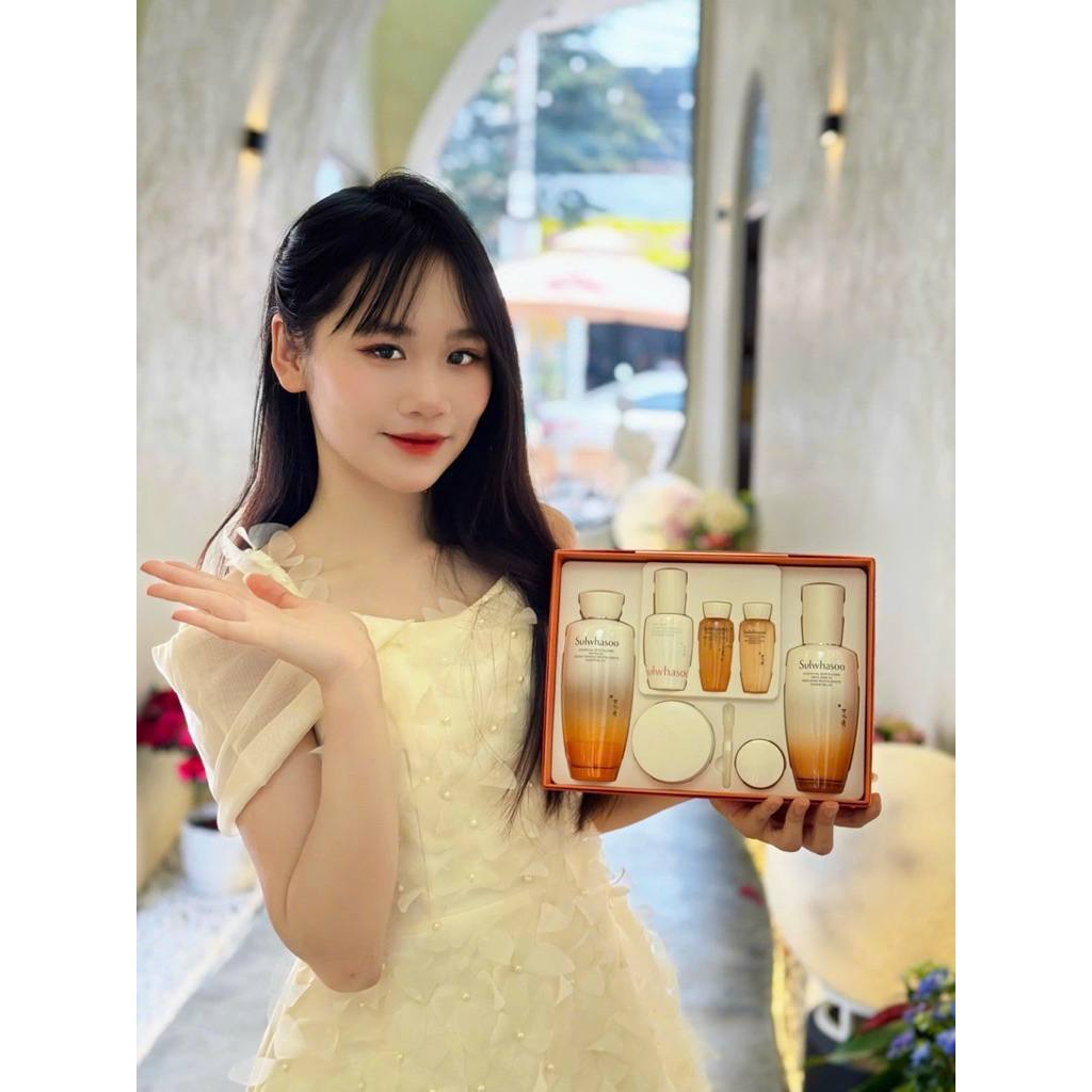 [SET 7 MÓN] BỘ DƯỠNG DA CHỐNG LÃO HÓA NHÂN SÂM SULWHASOO ESSENTIAL FIRMING CARE  HÀN QUỐC