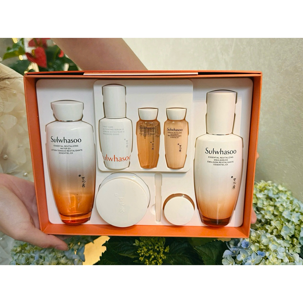 [SET 7 MÓN] BỘ DƯỠNG DA CHỐNG LÃO HÓA NHÂN SÂM SULWHASOO ESSENTIAL FIRMING CARE  HÀN QUỐC