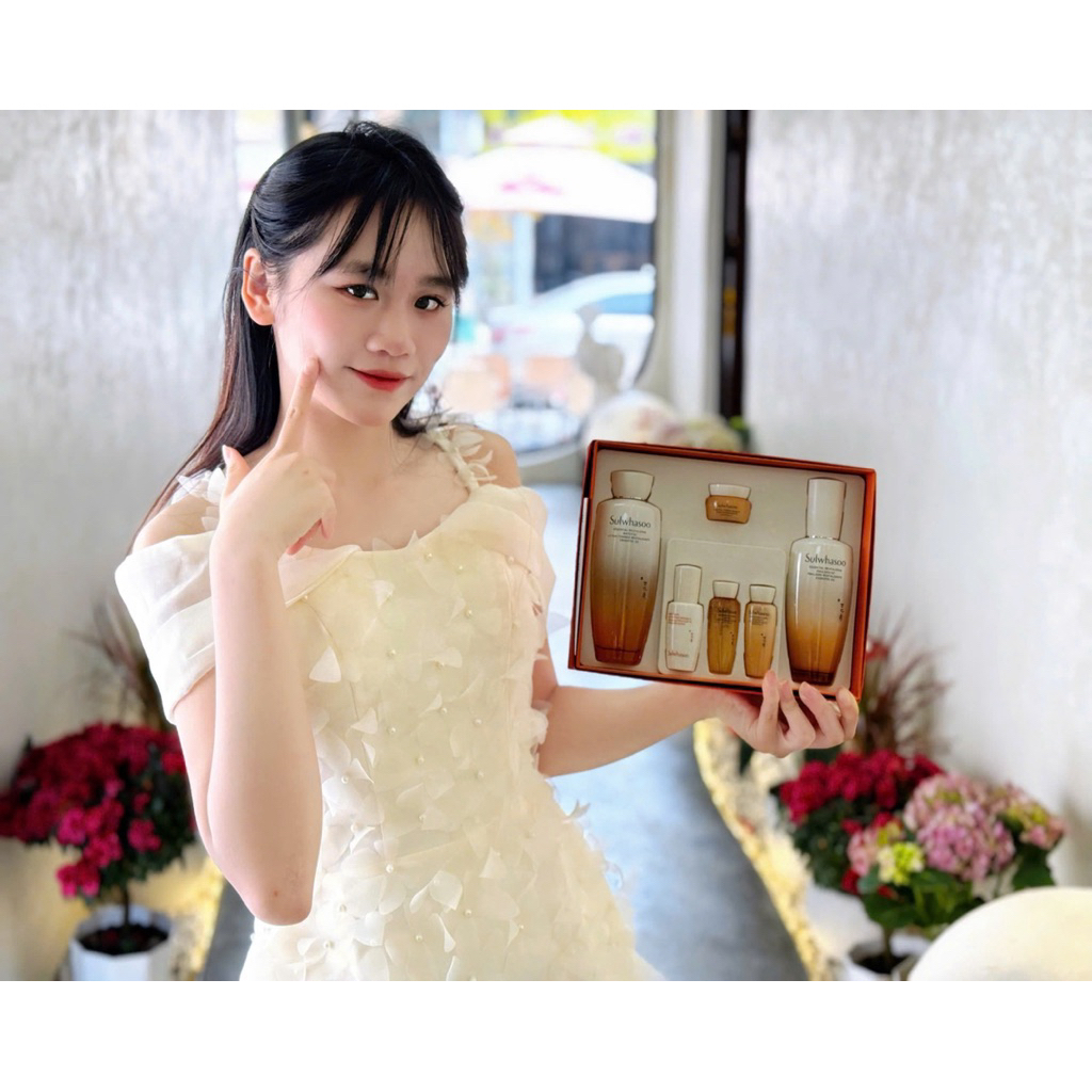 [SET 6 MÓN] BỘ DƯỠNG DA CHỐNG LÃO HÓA NHÂN SÂM SULWHASOO ESSENTIAL FIRMING CARE - HÀN QUỐC