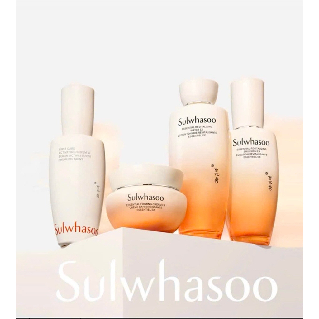 [SET 4 MÓN] BỘ DƯỠNG DA CHỐNG LÃO HÓA NHÂN SÂM SULWHASOO ESSENTIAL FIRMING CARE - HÀN QUỐC