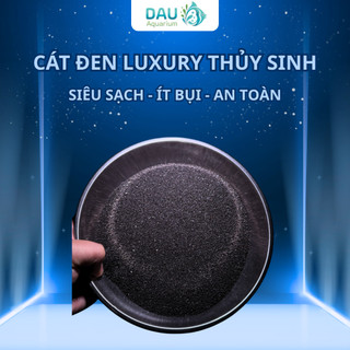 Cát Đen Cao Cấp Siêu Sạch - Hạt Cát Nặng, Ít Bụi Phù Hợp Bể Cá, Bể Thủy Sinh
