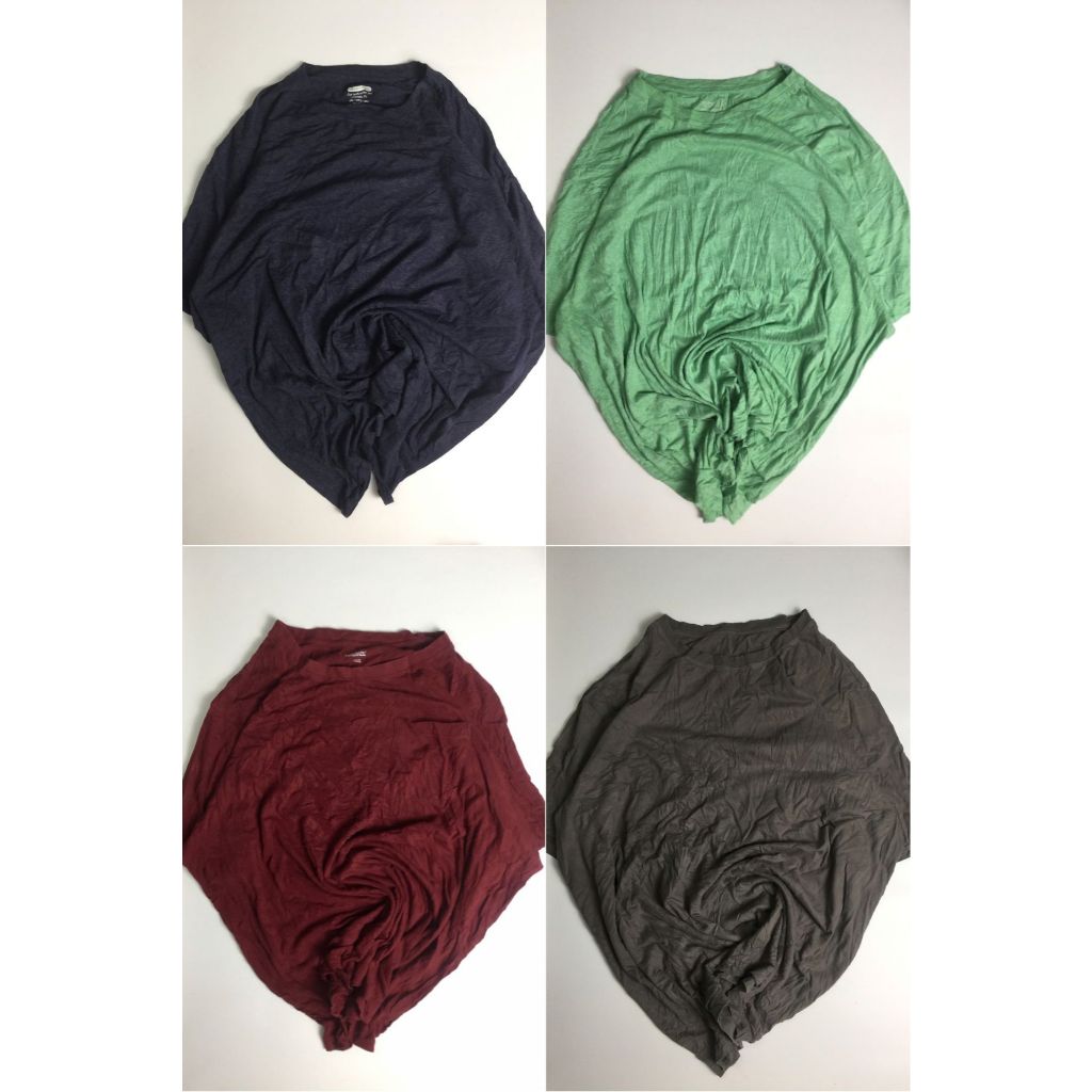 Áo Thun Mỹ Trơn 2hand đủ màu Unisex Form Rộng Oversize 2XL - 6XL kiểu Basic