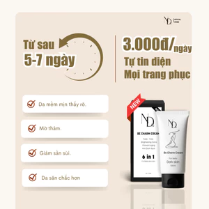 Kem xóa thâm mông Be Charm Cream 6in1 ND