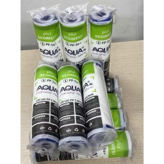 Combo 10 lõi lọc số 1 Aqua chính hãng - thay thế cho các máy lọc nước RO gia đình