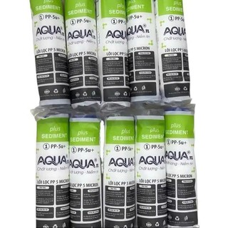 Combo 10 lõi lọc số 1 Aqua chính hãng - thay thế cho các máy lọc nước RO gia đình