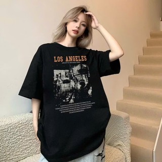 Áo thun phông nữ 3158 form rộng unisex chất liệu cotton in hình thỏ HUNTER