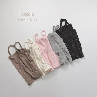 Áo hai dây mùa hè cho bé gái bé trai Batala Kids, ÁO HAI DÂY CHẤM BI dễ thương cho bé gái từ 10-25kg