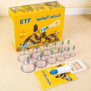 Bộ giác hơi 12 ống hút chân không chữa đau mỏi vai gáy....