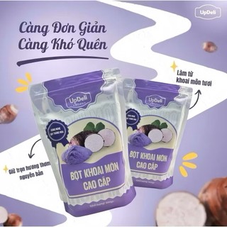 [NEW] BỘT KHOAI MÔN CAO CẤP UPDELI từ khoai môn tươi sấy thăng hoa, chuyên dùng trong pha chế