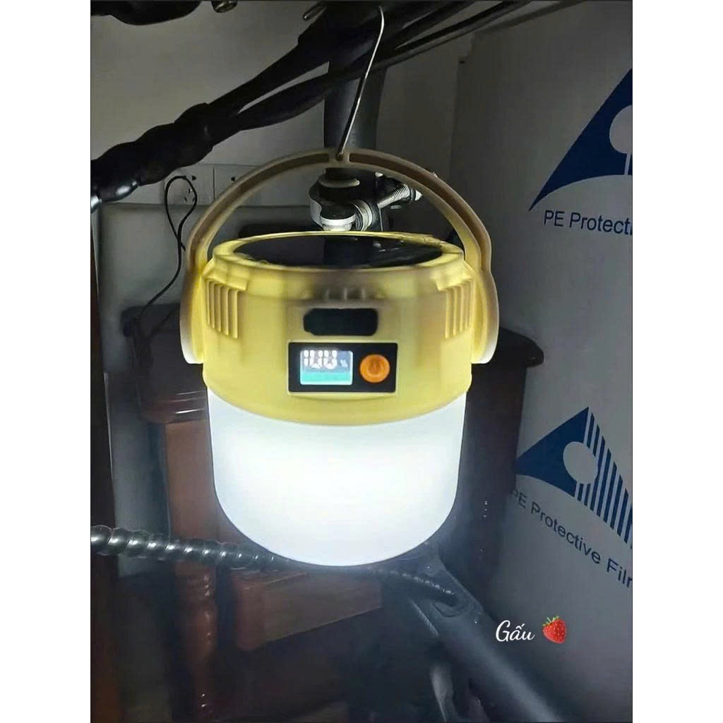 Đèn cắm trại sạc năng lượng mặt trời,usb..