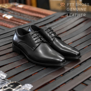 Giày da nam derby chính hãng FTTLeather, giày tây nam mặc vest, dự tiệc đế phíp khâu mckay F0305