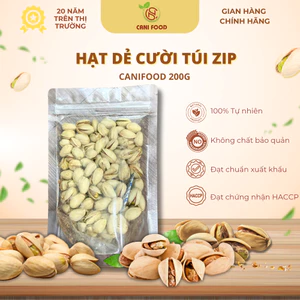 Hạt Dẻ Cười Túi Zip 200g Giòn Bùi Cao Cấp Đã Được Kiểm Nghiệm An Toàn Và Chứng Nhận Chất Lượng
