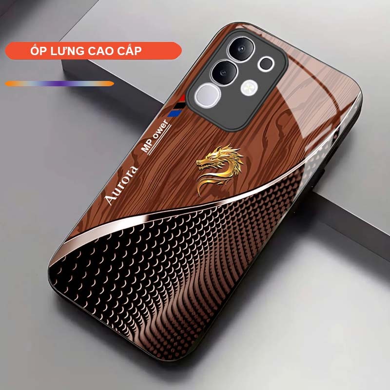 Ốp Lưng Cho VIVO Y29 Cao Cấp – Thiết Kế Rồng Vàng May Mắn, Sang Trọng, Chống Trầy, Bền Đẹp