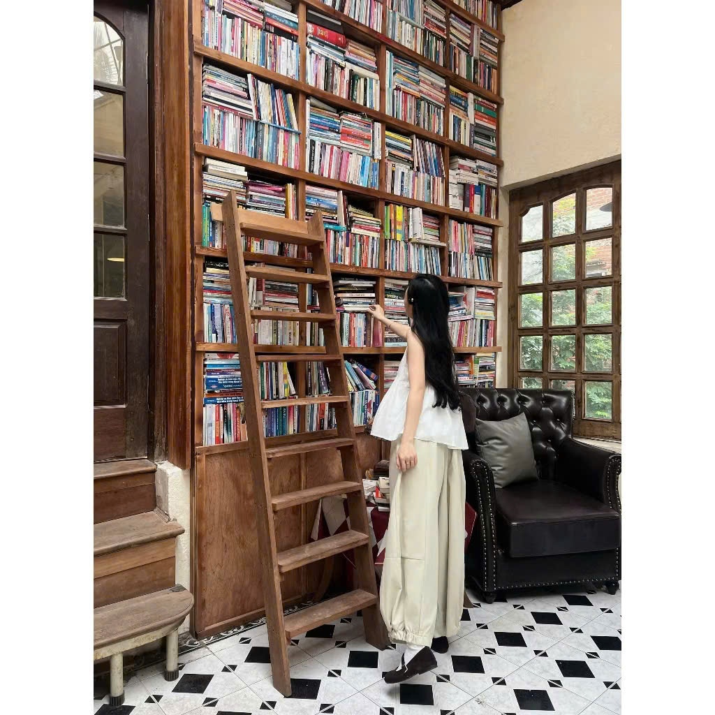 QUẦN ỐNG RỘNG ZYND - Quần thụng cotton thô ống phối ren cạp chun phong cách vintage Nhật Bản, vibe mùa thu - DĐ-M026