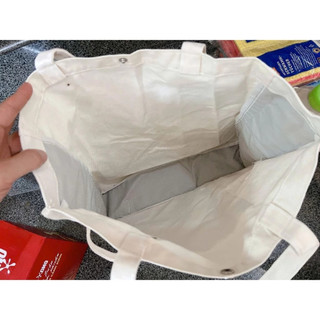 Túi Tote Túi Vải Canvas Phong Cách Hàn quốc siêu to mịn Size : 35 x 30 x 15cm ( to và rộng lắm ) Hkm dove