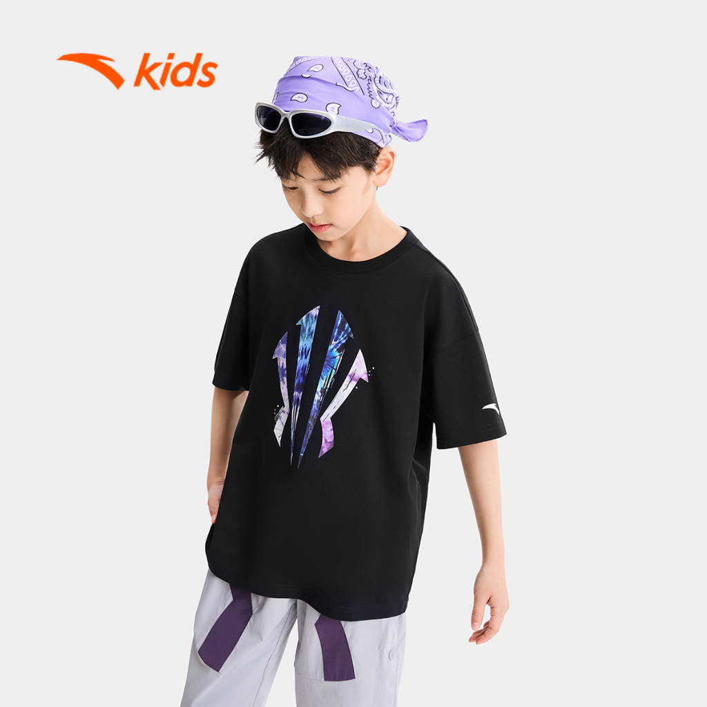 Anta Kids Áo Phông Bóng Rổ Kyrie Irving Dành Cho Bé Trai 3526B1177