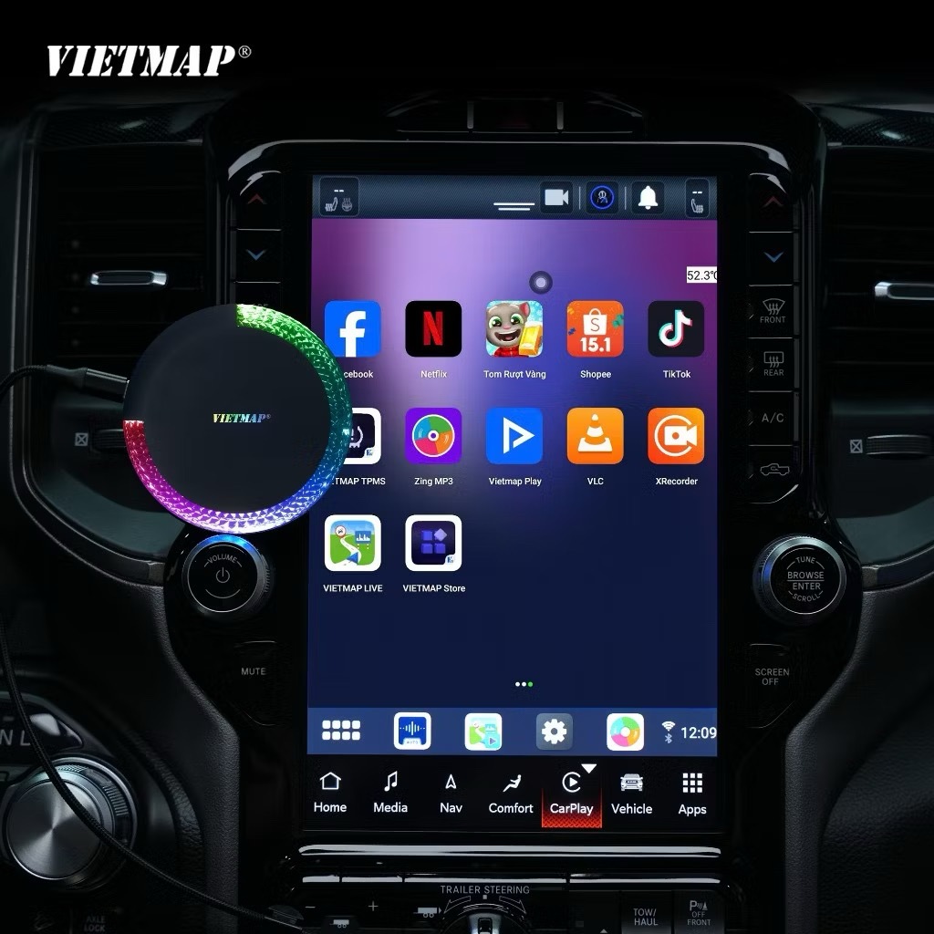 Android Box Ô Tô VIETMAP BS10 Lite (4-64)