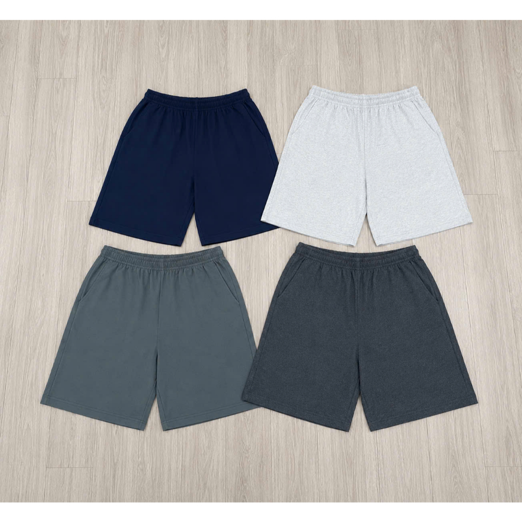 Combo 2 Quần Đùi Nam Mặc Nhà OHANLY – Quần Short Nam Cotton Form Suông Co Giãn Mặc Nhà Đi Chơi Thể Thao Basic
