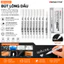 COMBO 10 cây bút lông dầu không xóa được màu trắng 2mm , bút lông dầu đánh dấu cơ khí - bút đánh dấu