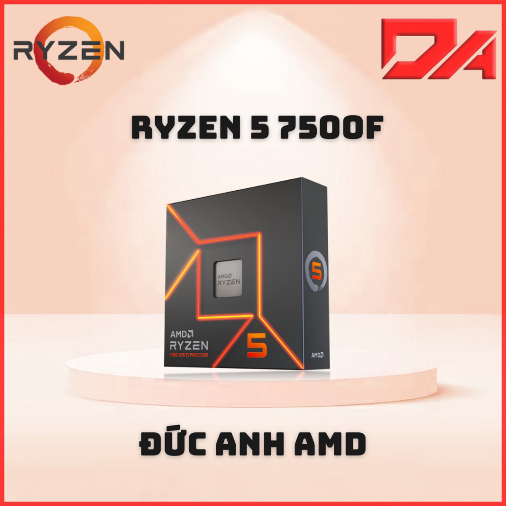 [ĐỨC ANH PC] CPU AMD RYZEN 7500F - 7700 - 9700X - 7800X3D - BẢO HÀNH 36 ...