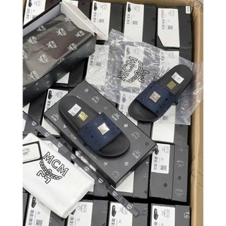 Dép quai ngang nam nữ MCM tag gương QC loại 1 , Dép Quai Ngang M.C.M Nam Nữ MờCêMờ Phối Màu Siêu Chất 36-43.