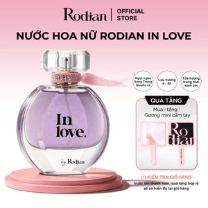 Nước Hoa Nữ Rodian In Love Eau De Parfum 50ml Ngọt Ngào, Sang Trọng, Quyến Rũ Lưu Hương Lâu Cho Body