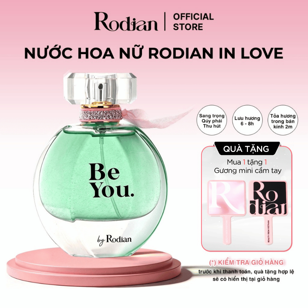 Nước Hoa Nữ Rodian Be You Eau De Parfum 50 ml Chính Hãng Hương Sang Trọng, Quý Phái, Thu Hút