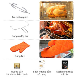 [OLIVO] (PHỤ KIỆN - KHÔNG BÁN) Full Bộ Phụ Kiện Nồi Chiên Hơi Nước OLIVO