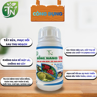 Đồng Nano TN - 250ml - CU 80.000PPM - TẨY SẠCH RONG RÊU NẤM BỆNH