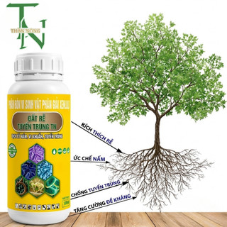 Đất Rễ Tuyến Trùng TN - 500ml Chuyên nấm tuyến trùng , cải tạo đất