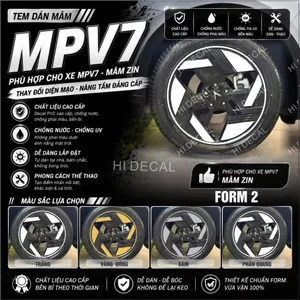 Decal Dán Mâm Limo MPV7 | Tem Dán Mâm VinFast MPV7 Cao Cấp – Hi Decal- decal xe ô tô