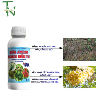Siêu Amino Rong Biển TN - 500ml - Thúc đẩy sự phát triển toàn diện cho cây từ rễ đến lá