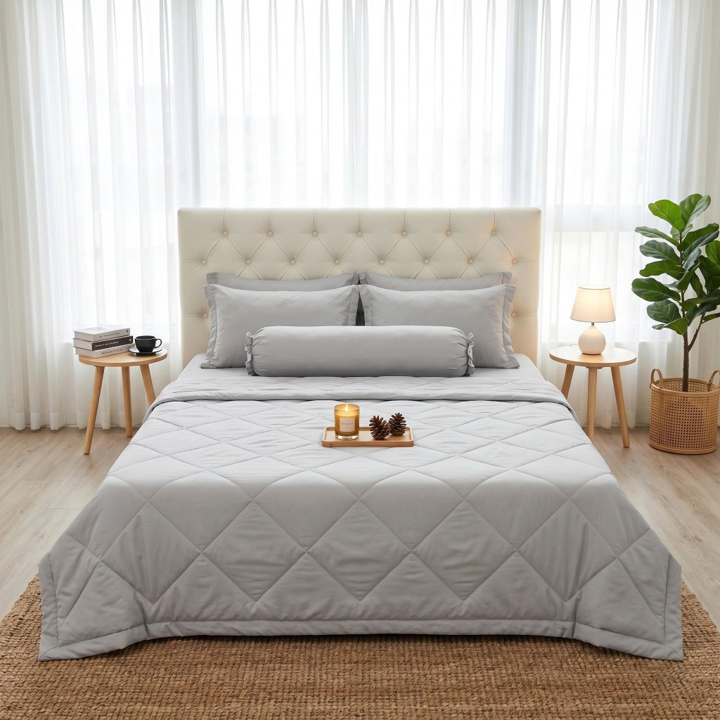Bộ Ga Lụa Tencel MỀM MẠI, THOÁNG MÁT, Tencel Lina nệm 10cm đến 20cm - Ngọc Hạnh Bedding