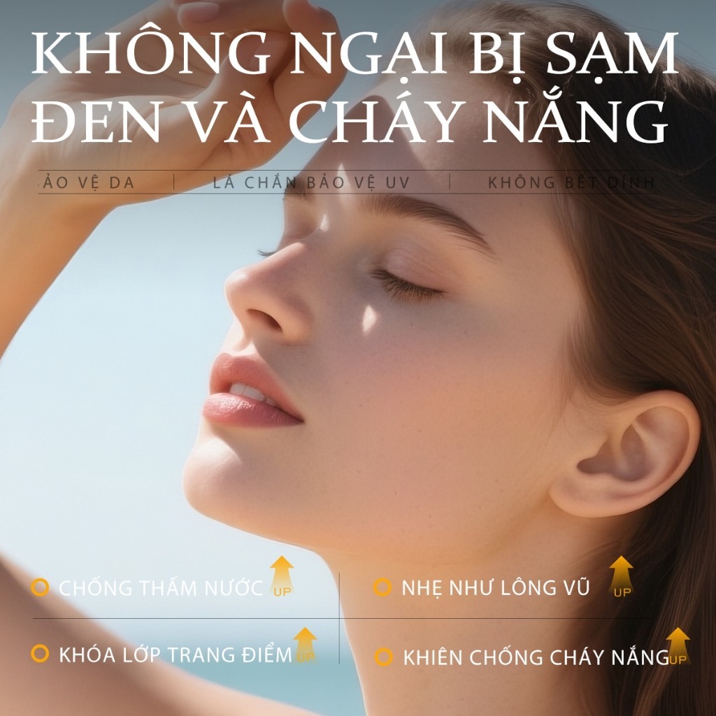 【BÁN CHẠY】 Kem Chống Nắng SPF50 PA+++ 50g Nâng Tone Dưỡng Ẩm Chống Tia UV