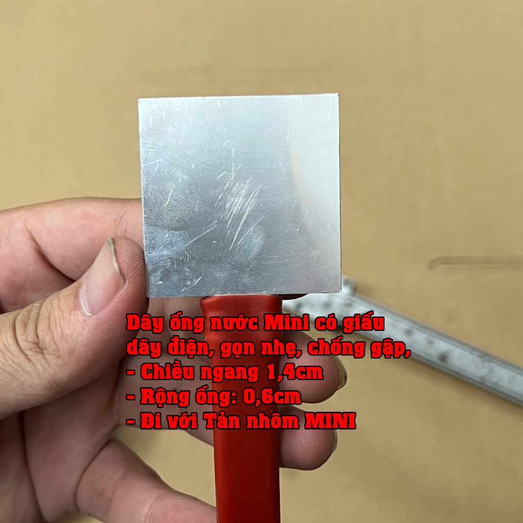 2,5M Ống Nước Silicol Mini Dùng Để Chế Sò Lạnh Nước Cho Điện Thoại Máy Tính Bảng DIY, Ống Silicol Giấu Dây MINI Nhỏ Gọn