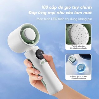 Quạt Cầm Tay Sò Lạnh MK S026  Tốc Độ Gió Cực Mạnh, Quạt Cầm Tay Tiện Lợi Dễ Mang Theo  phukienmk10