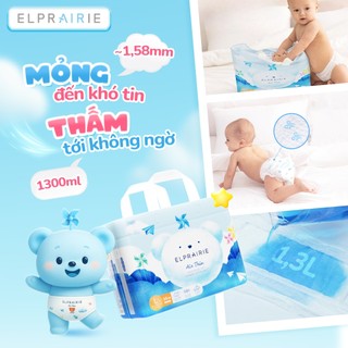 [ĐƯỢC CHỌN QUÀ] Combo 10 Bịch Tã/Bỉm Quần ELPRAIRIE AIR THIN Hàn Quốc, Siêu Thấm Hút, Mỏng Mát Khô Thoáng