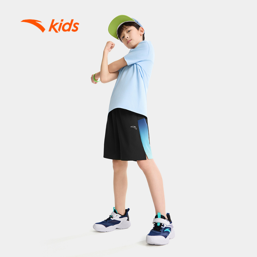 Anta Kids Quấn Short Bé Trai Thời Trang Thể Thao 3526B5503