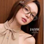 Kính mắt chuyên lắp cận JAZZIE - LÉAGLASSES mắt mèo nhựa dẻo TR90 cao cấp