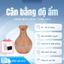 Máy Xông Tinh Dầu Vân Gỗ 250ml Hình Bình Hoa Phun Sương Tạo Ẩm Cho Phòng Ngủ, Xe Hơi