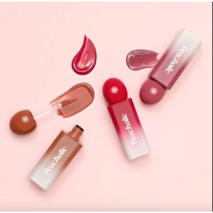 M55_ (KÈM QUÀ) Son Tint Bóng Peacholic Water Glow Lip Tint Trang Điểm Môi (Có Nhiều Màu)