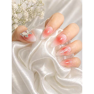 Nailbox [Mã 48] Móng Tay Đẹp Mắt Với Thiết Kế Hoa Văn Tinh Tế Màu Sắc Nhẹ Nhàng Phong Cách Sang Trọng
