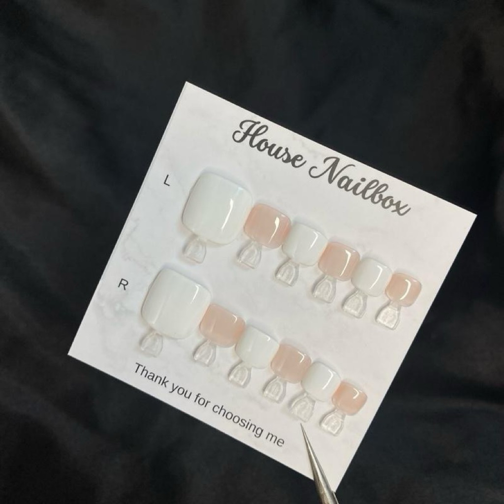 Nailbox [ Mã C06 ] Nail Chân Mix Màu - Thiết Kế Đa Màu Sắc Cho Nail Chân