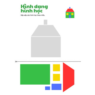 Bộ Học Liệu Xếp Hình Theo Mẫu Montessori – Ghép Hình Từ Hình Học Cơ Bản Cho Bé 3-6 Tuổi